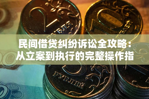 武汉民间借贷纠纷诉讼全攻略：从立案到执行的完整操作指南