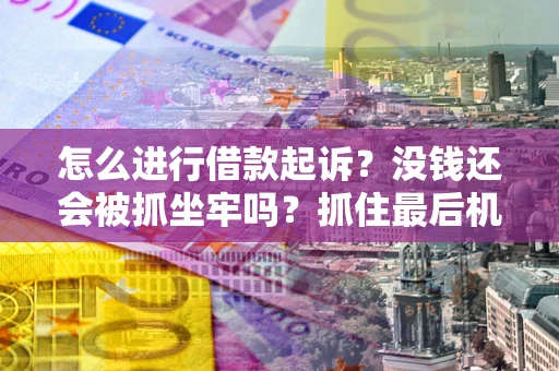 武汉怎么进行借款起诉？没钱还会被抓坐牢吗？抓住最后机会！