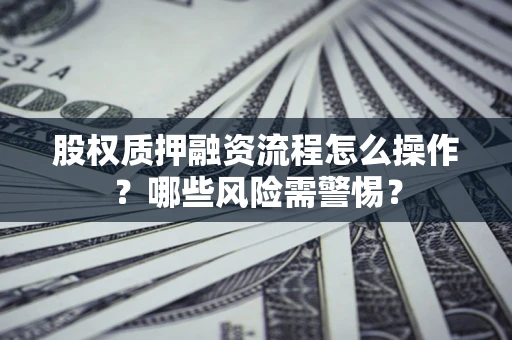 武汉股权质押融资流程怎么操作？哪些风险需警惕？