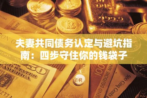 武汉夫妻共同债务认定与避坑指南：四步守住你的钱袋子