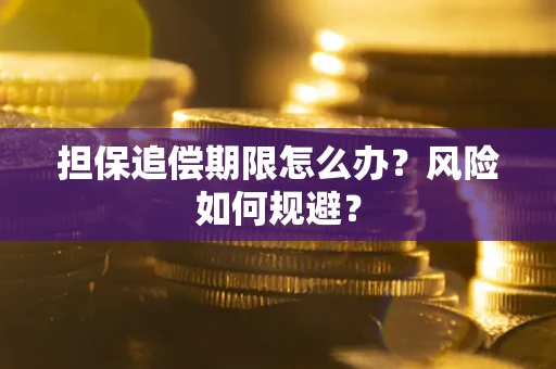 武汉担保追偿期限怎么办？风险如何规避？
