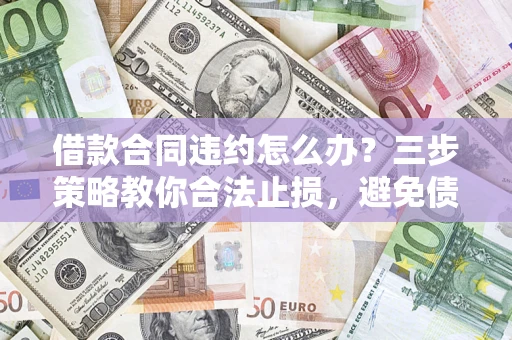 武汉借款合同违约怎么办？三步策略教你合法止损，避免债务危机升级