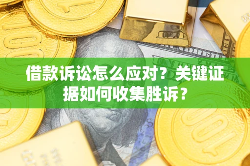 武汉借款诉讼怎么应对？关键证据如何收集胜诉？